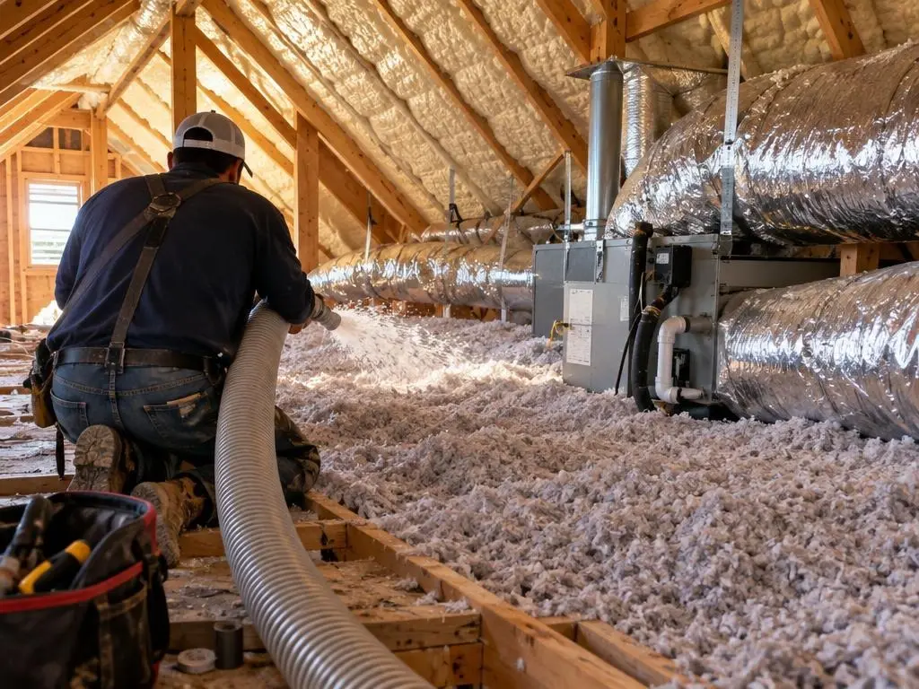 Attic Air Sealing & Blown-In in Prosper, TX