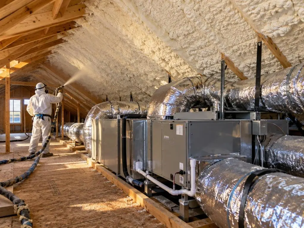 Sealed Attic Conversion in Prosper, TX